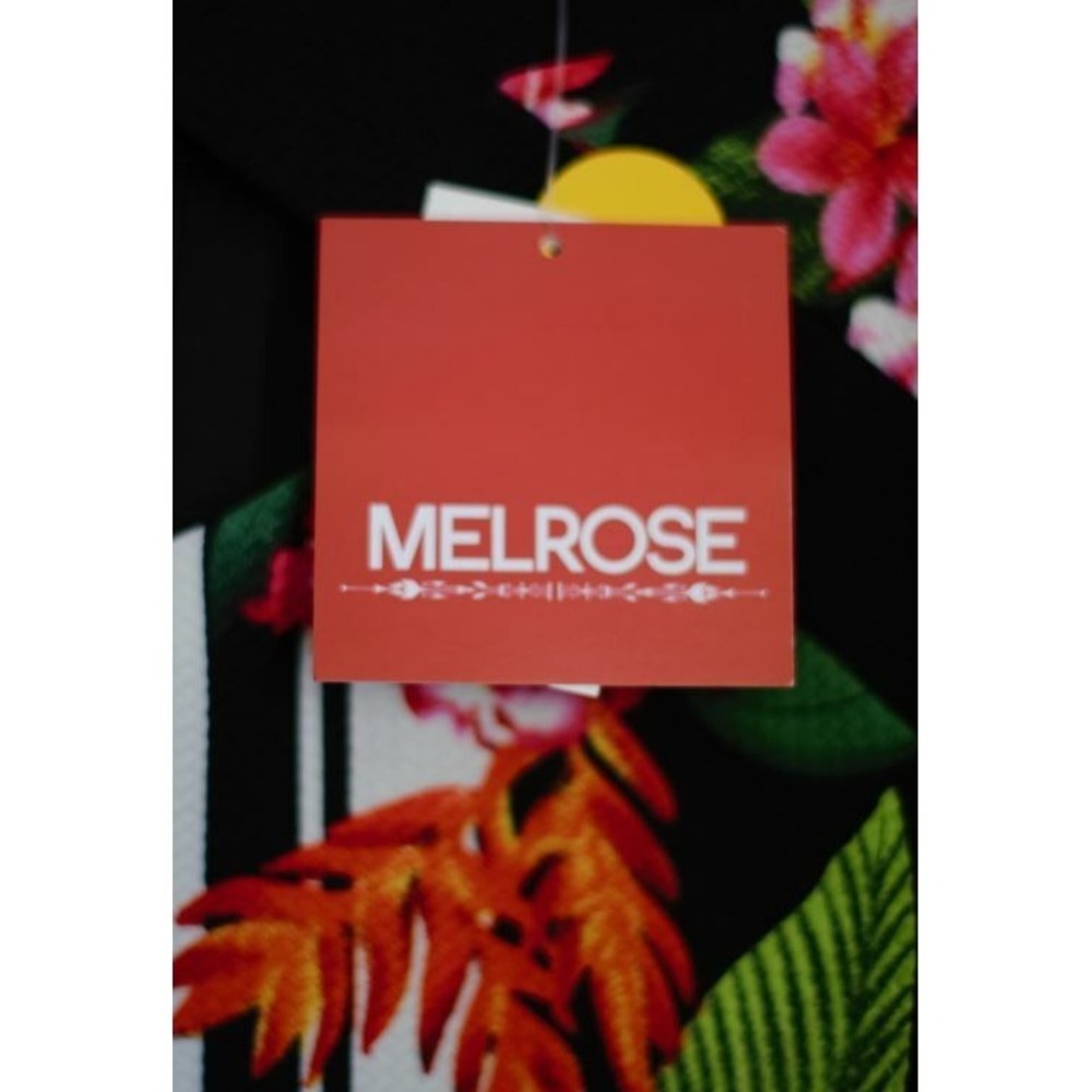 NEW‎ Melrose Keyhole Knee length Short Woman's Dress sz 14 Tropical Cruise Party - Picture 4 of 6